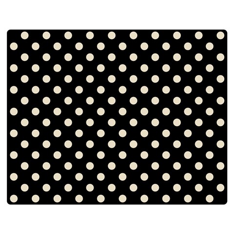 Polka Dots 60 x50  Blanket Front