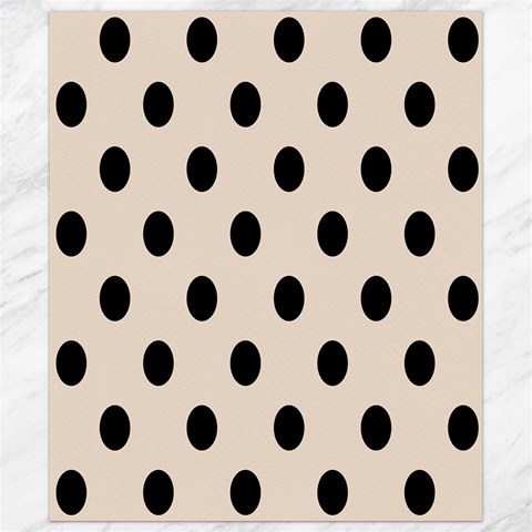 Polka Dots 8.15 x9.66  Canvas - 1