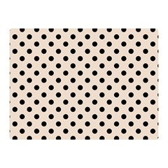Polka Dots 35 x27  Blanket Front