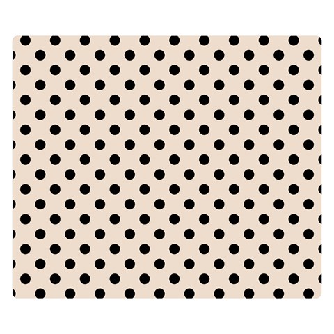 Polka Dots 50 x40  Blanket Front