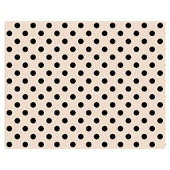 Polka Dots 60 x50  Blanket Back