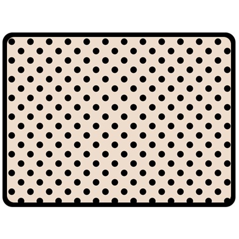 Polka Dots 80 x60  Blanket Front