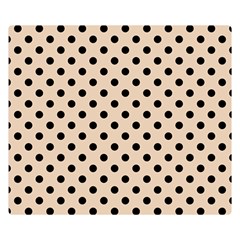 Polka Dots 50 x40  Blanket Back