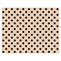 Polka Dots 60 x50  Blanket Back