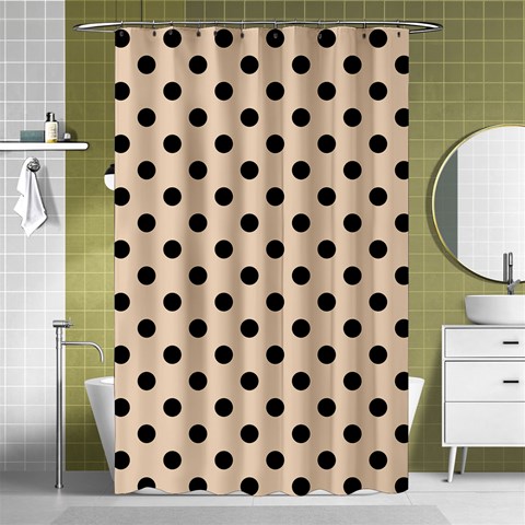 Polka Dots Curtain(48  X 72 ) - 42.18 x64.8  Curtain(48  X 72 )