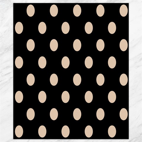 Polka Dots 8.15 x9.66  Canvas - 1
