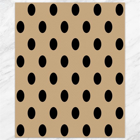 Polka Dots 10.95 x13.48  Canvas - 1