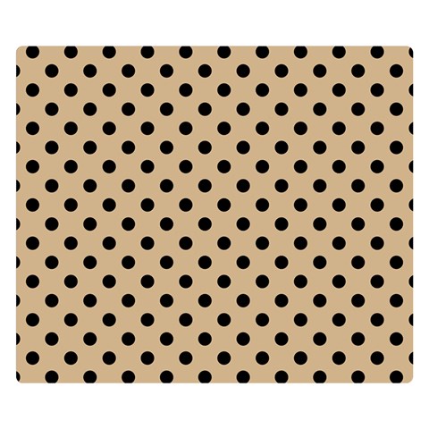Polka Dots 50 x40  Blanket Back