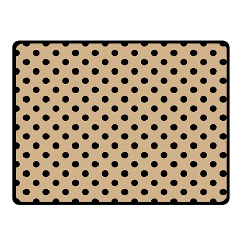 Polka Dots 45 x34  Blanket Back