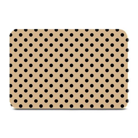 Polka Dots 18 x12  Plate Mat