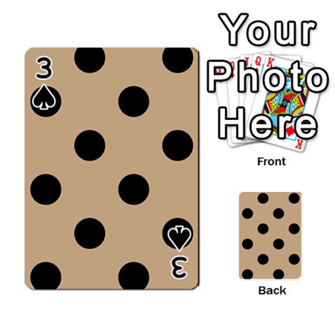 Polka Dots Front - Spade3