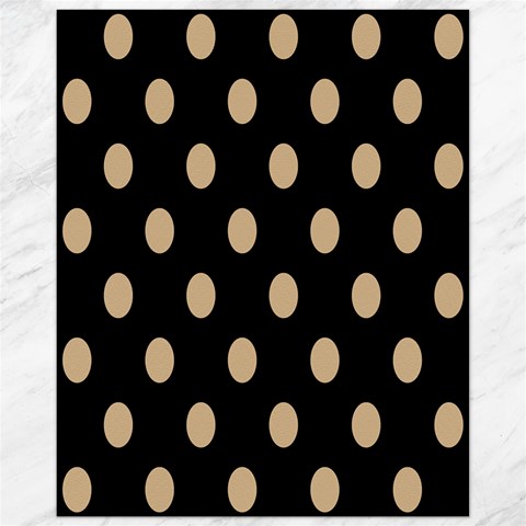 Polka Dots 10.95 x13.48  Canvas - 1