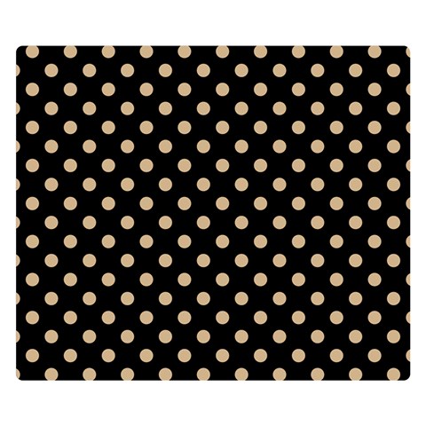 Polka Dots 50 x40  Blanket Front