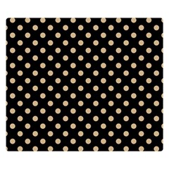 Polka Dots 50 x40  Blanket Back