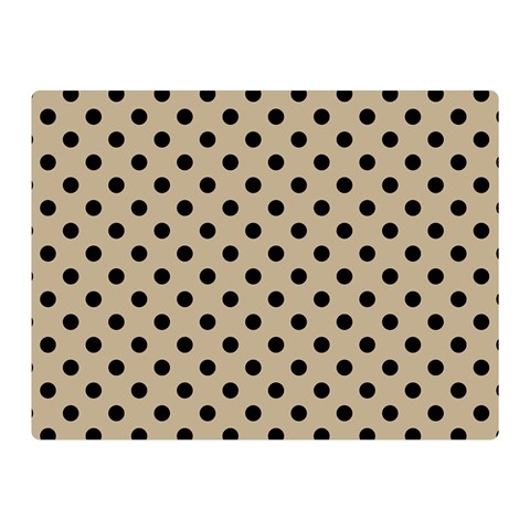 Polka Dots 35 x27  Blanket Front