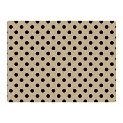 Polka Dots 35 x27  Blanket Back