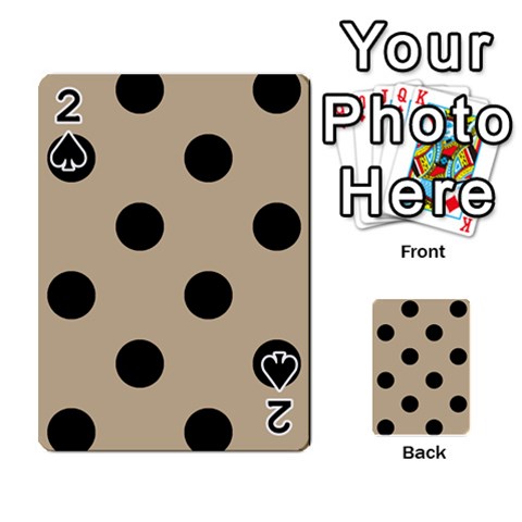 Polka Dots Front - Spade2