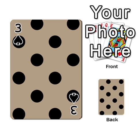 Polka Dots Front - Spade3