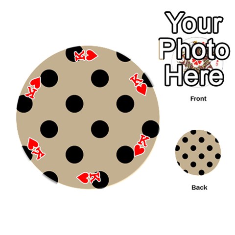 King Polka Dots Front - HeartK