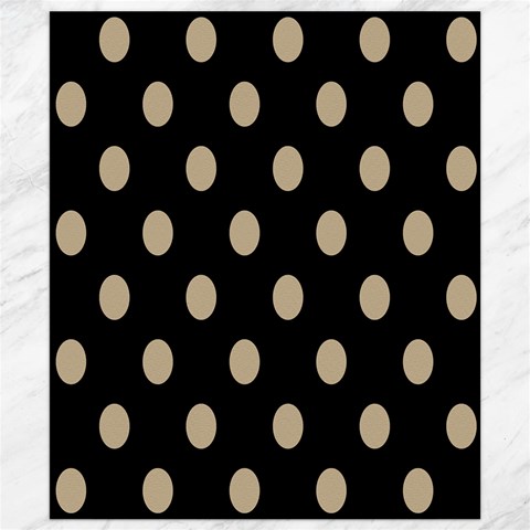 Polka Dots 8.15 x9.66  Canvas - 1