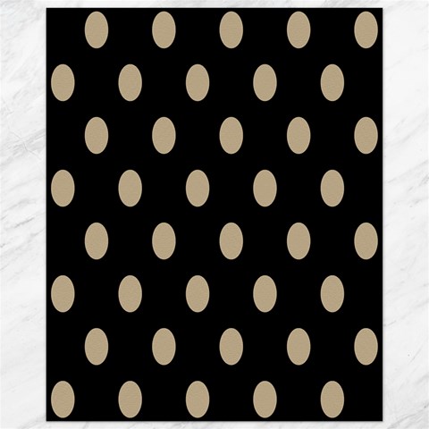 Polka Dots 10.95 x13.48  Canvas - 1