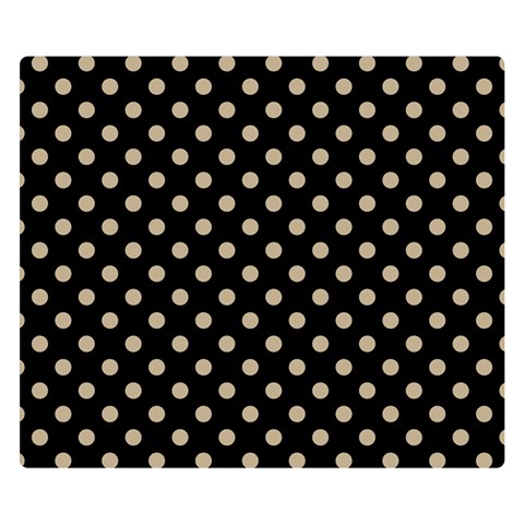 Polka Dots 50 x40  Blanket Front