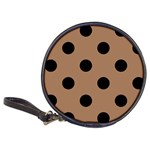 Polka Dots - Black on French Beige Classic 20-CD Wallet