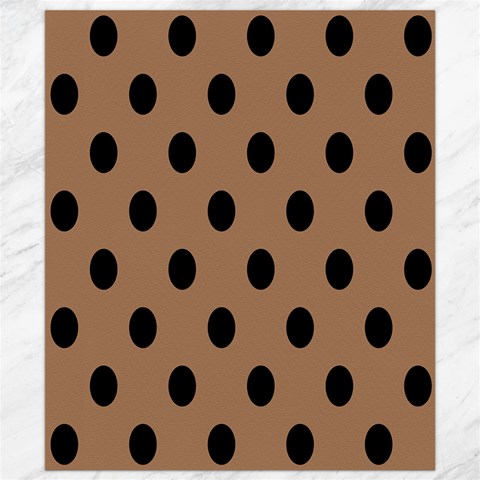 Polka Dots 8.15 x9.66  Canvas - 1