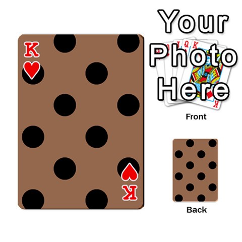 King Polka Dots Front - HeartK
