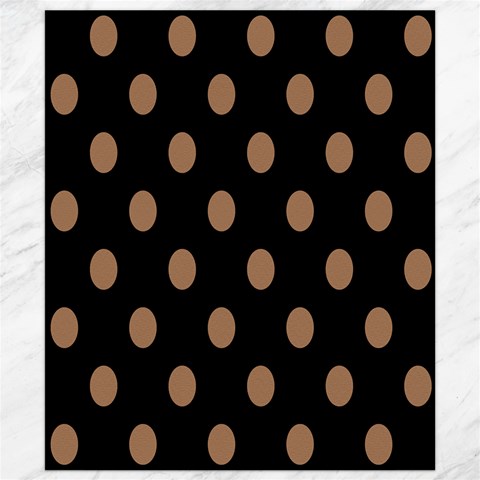 Polka Dots 8.15 x9.66  Canvas - 1