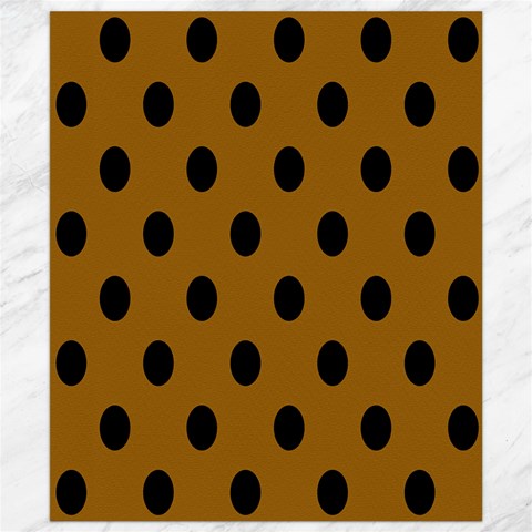 Polka Dots 8.15 x9.66  Canvas - 1