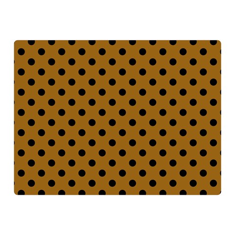 Polka Dots 35 x27  Blanket Front