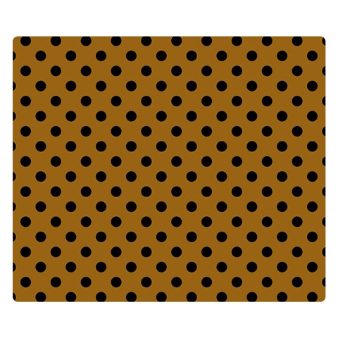 Polka Dots 50 x40  Blanket Back