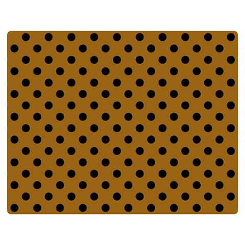 Polka Dots 60 x50  Blanket Back