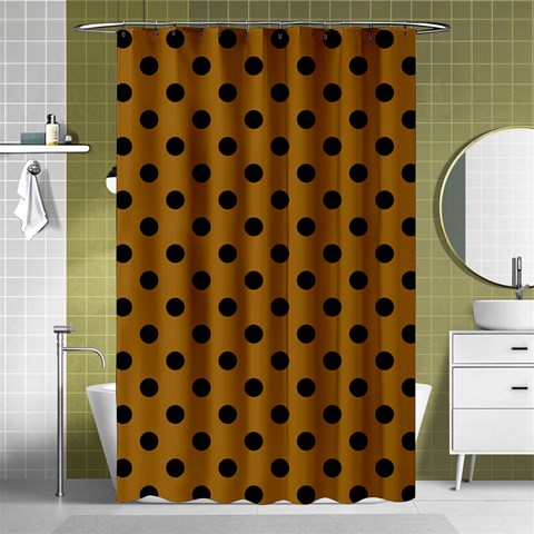 Polka Dots Curtain(48  X 72 ) - 42.18 x64.8  Curtain(48  X 72 )