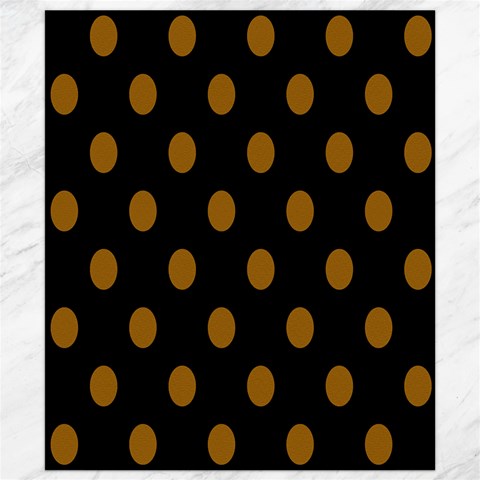 Polka Dots 8.15 x9.66  Canvas - 1
