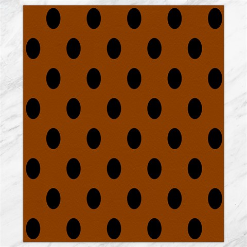 Polka Dots 8.15 x9.66  Canvas - 1