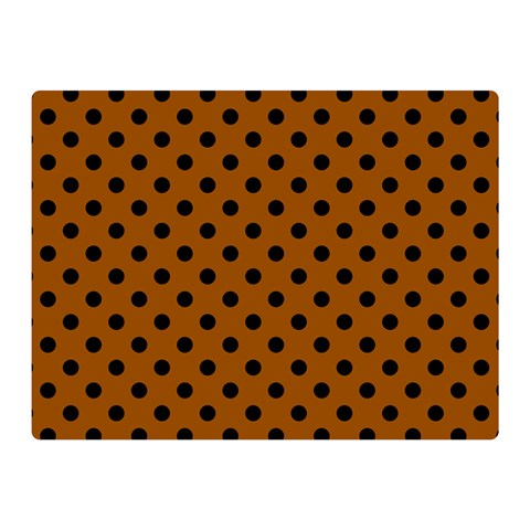 Polka Dots 35 x27  Blanket Front