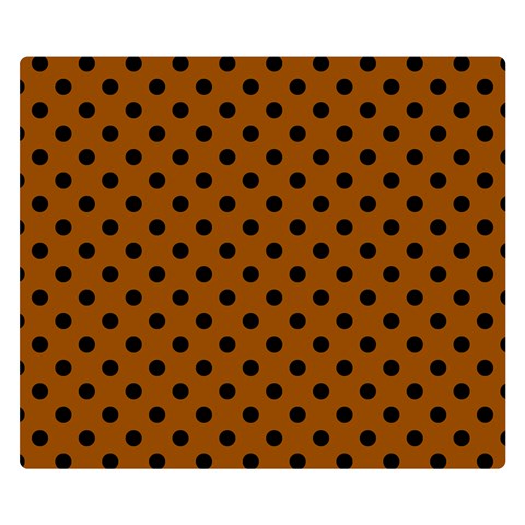 Polka Dots 50 x40  Blanket Back