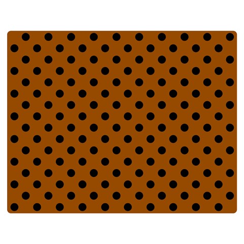 Polka Dots 60 x50  Blanket Front