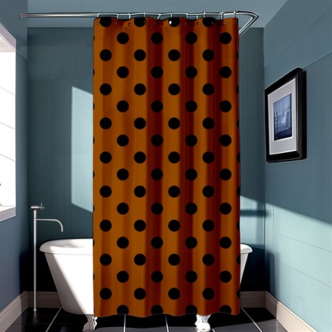Polka Dots Curtain(36 X72 ) - 33.26 x66.24  Curtain(36 X72 )