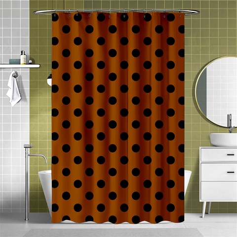 Polka Dots Curtain(48  X 72 ) - 42.18 x64.8  Curtain(48  X 72 )