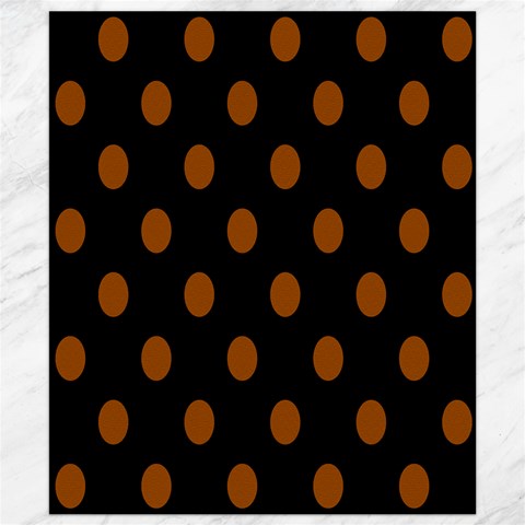 Polka Dots 8.15 x9.66  Canvas - 1