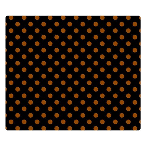 Polka Dots 50 x40  Blanket Front