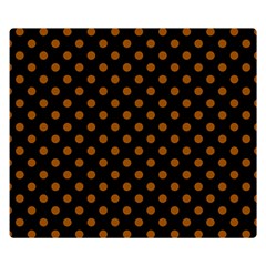 Polka Dots 50 x40  Blanket Back