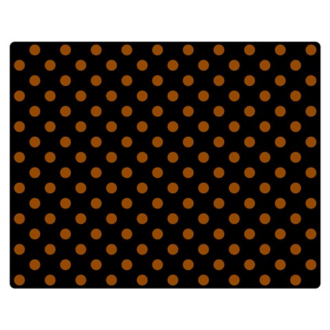 Polka Dots 60 x50  Blanket Front