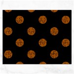 Polka Dots - Brown on Black Jigsaw Puzzle (Rectangular)