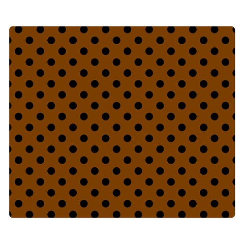 Polka Dots 50 x40  Blanket Back