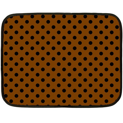 Polka Dots 35 x27  Blanket Back
