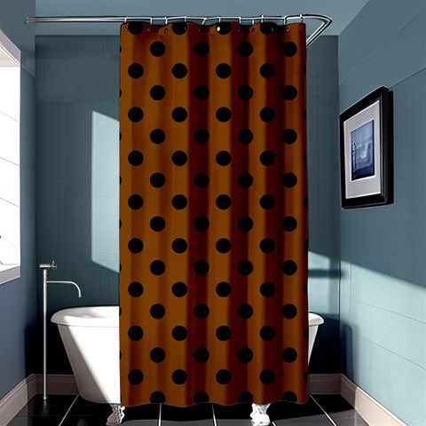 Polka Dots Curtain(36 X72 ) - 33.26 x66.24  Curtain(36 X72 )